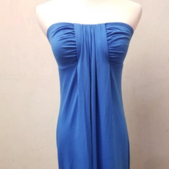 Anthropologie Bordeaux tube top dress size XS (M10) - Picture 3 of 8